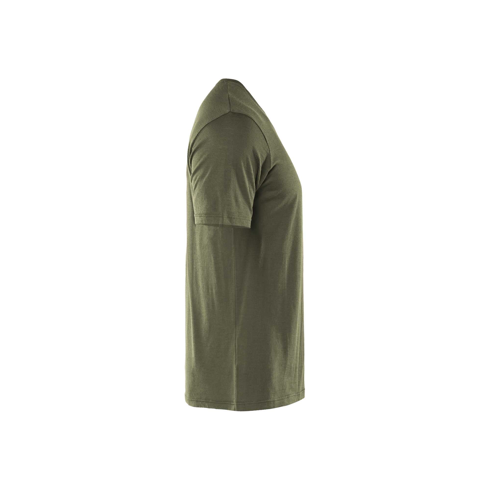 BLAKLADER 35361743 Merino Wool T Shirt Short Sleeve Work T-Shirt MEN - 85% Merino Wool